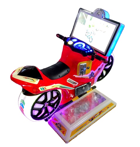 Детские игровые автоматы гонки "Безумные мотогонки" фото 4