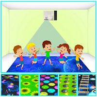 Детский интерактивный пол, интерактивный напольный проектор