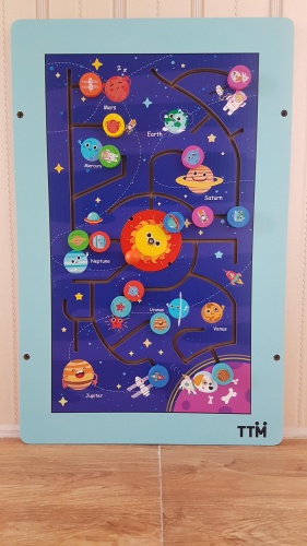 Детская развлекательная панель "Космические путешествия"