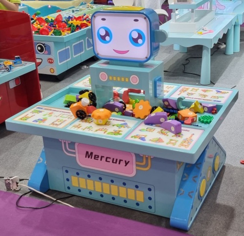 Детский стол песочница, развивающий столик для детей "Mercury" фото 2