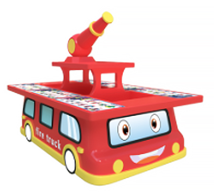 Детский интерактивный стол для конструирования, стол песочница, "Автопарк" фото 2