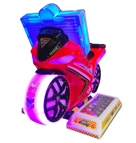 Детские игровые автоматы гонки "Безумные мотогонки" фото 2