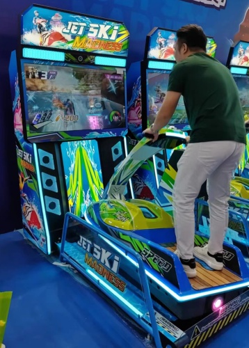 Детский игровой автомат гонки, гидроцикл "JETSKI" фото 2