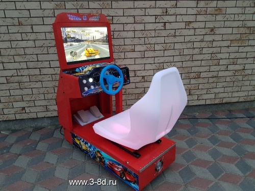 Игровой автомат гонка "Супер драйв" фото 2