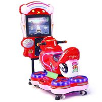 Детский игровой автомат гонки мотоцикл
