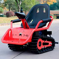 Детский электромобиль, детский гусеничный вездеход "Вездеходик"