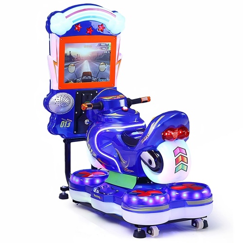 Детский игровой автомат гонки мотоцикл фото 2
