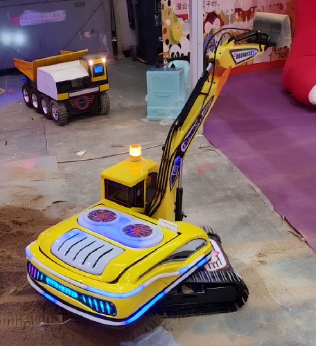Детский экскаватор для песочницы "Землерой", оборудование для игровых комнат