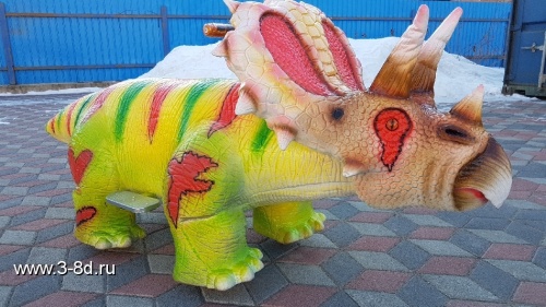 Детский электромобиль "Тиранозавр", детский электрокар фото 3