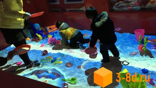 Детская интерактивная игровая стена, интерактивный пол, кидалки