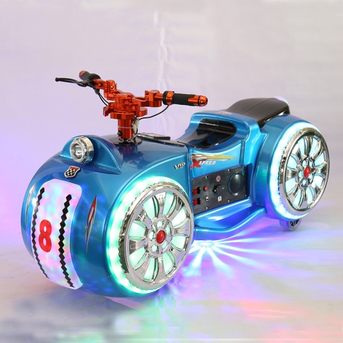Детский электромобиль "Ретро Байк" фото 2