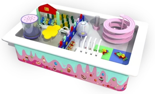 Детский интерактивный стол "Морская Забава"