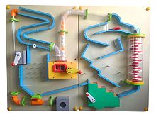 Детская интерактивная игровая стена, пневмолабиринт "Воздушные виражи"