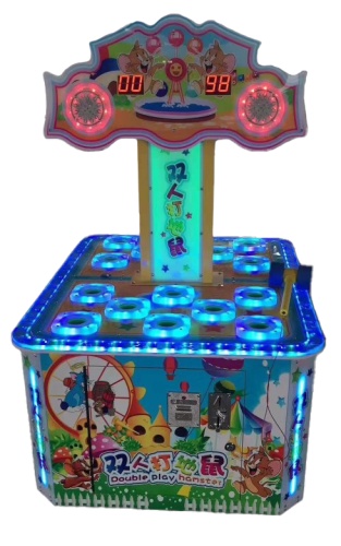 Игровой автомат "Колотушка Кошки-мышки", детский игровой аппарат фото 2