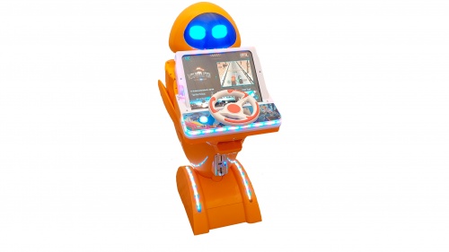 Детский игровой автомат "Робогонки" фото 2